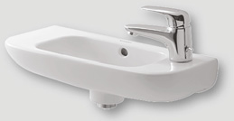 Lave-mains Duravit D-code 50x22cm blanc