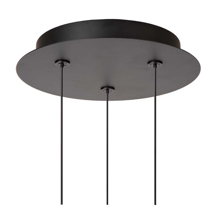 KLIGANDE - Hanglamp - Ø 25 cm - LED Dimb. - 3x8W 2700K - Zwart