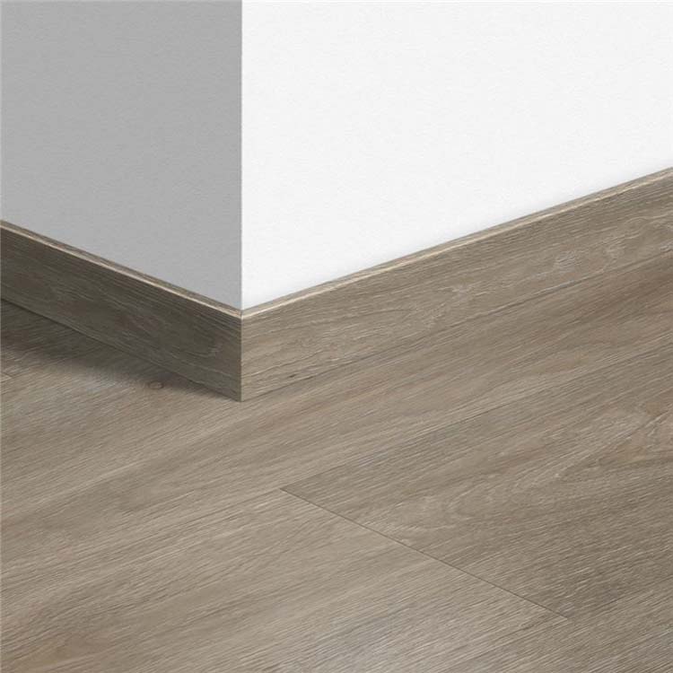 Plinthe Standard Quick-Step Chêne gris brun soyeux 58 x 12 x 2400 mm