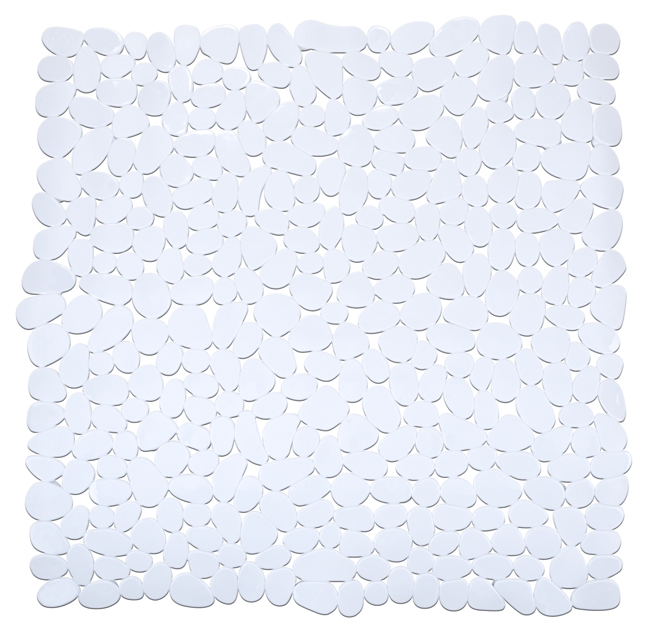 Tapis antidérapant Wenko Paradise blanc 54x54cm