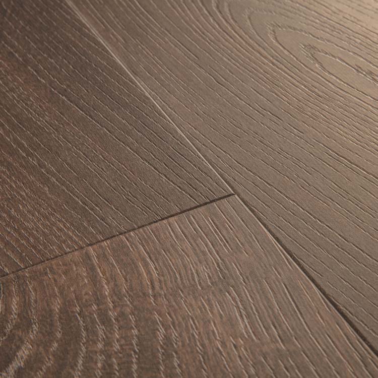 Vinyle Quick-step bloom medium planks 6mm chêne d'automne chocolat brun foncé