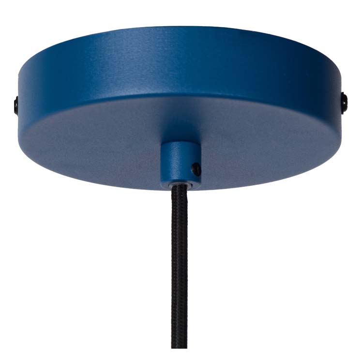 Hanglamp petrol blauw 40W E27