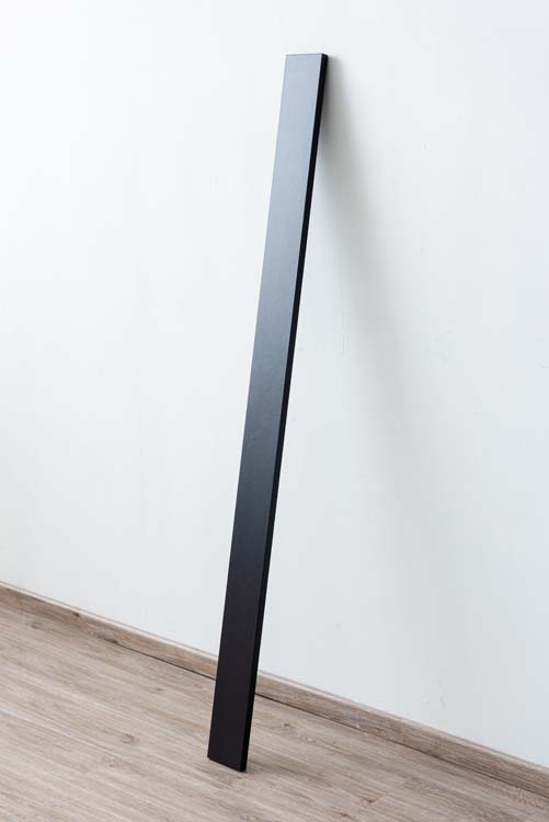 Keukenkast Plenti plint 120cm zwart-houtlook