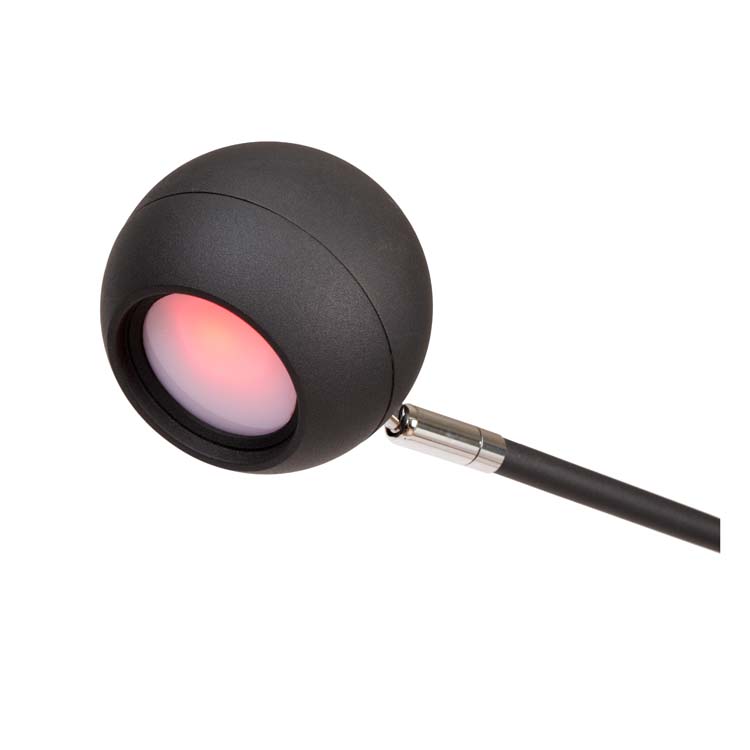 Lucide COMET - Lampadaire Rechargeable - Batterie - LED Dim. - 1x3W 2700K - 3 StepDim - Noir