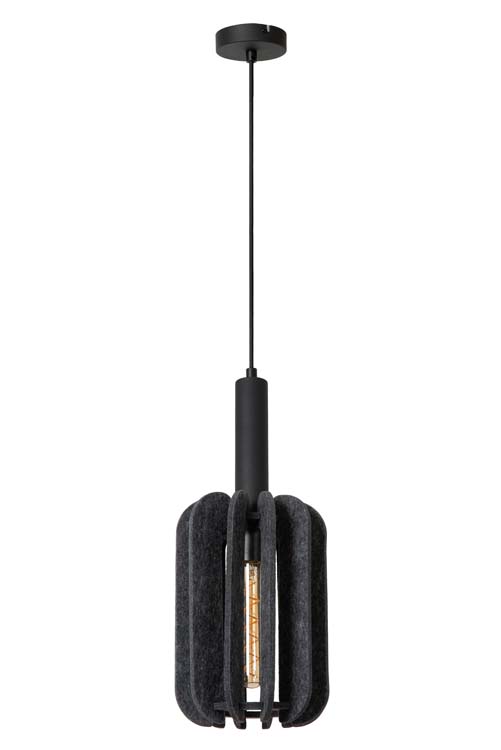 Lucide RAFAL - Suspension - Ø 20 cm - 1xE27 - Gris