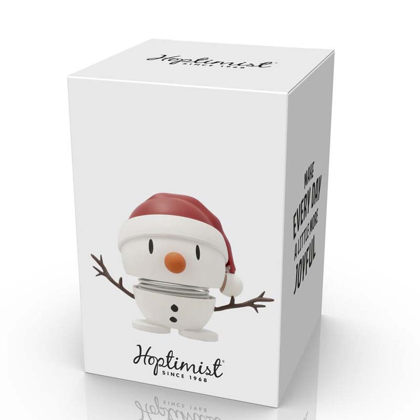 Hoptimist bumble noël bonhomme de neige blanc