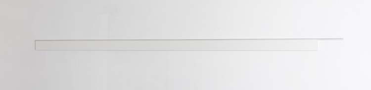 Meuble de cuisine Plenti plinthe 280cm avec retour blanc