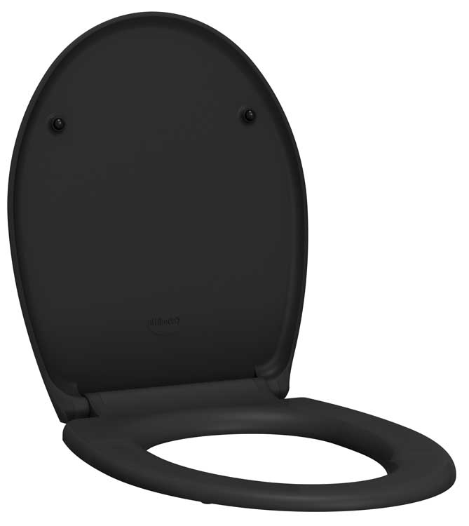 Siège de toilette Allibert Dolceo noir mat soft-close