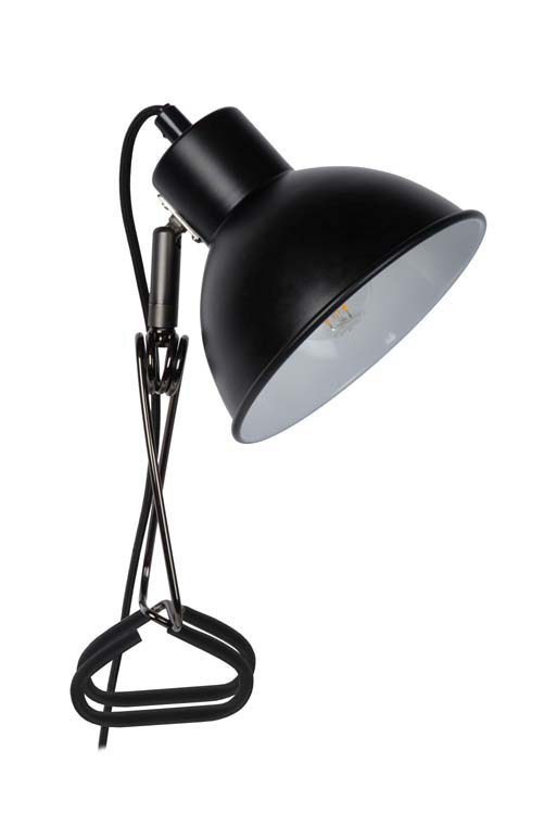 Lucide MIES - Lampe à pince - E27 - Noir