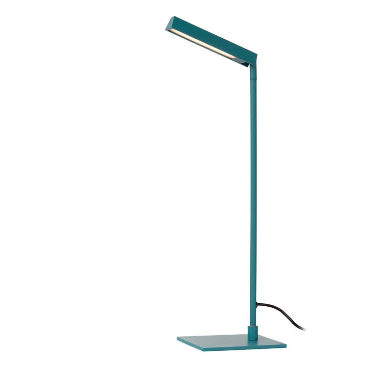 Lucide LAVALE - Lampe de table - LED Dim. - 1x3W 2700K - Turquoise