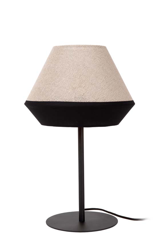 Lucide KALA - Lampe de table - Ø 25 cm - 1xE14 - Taupe