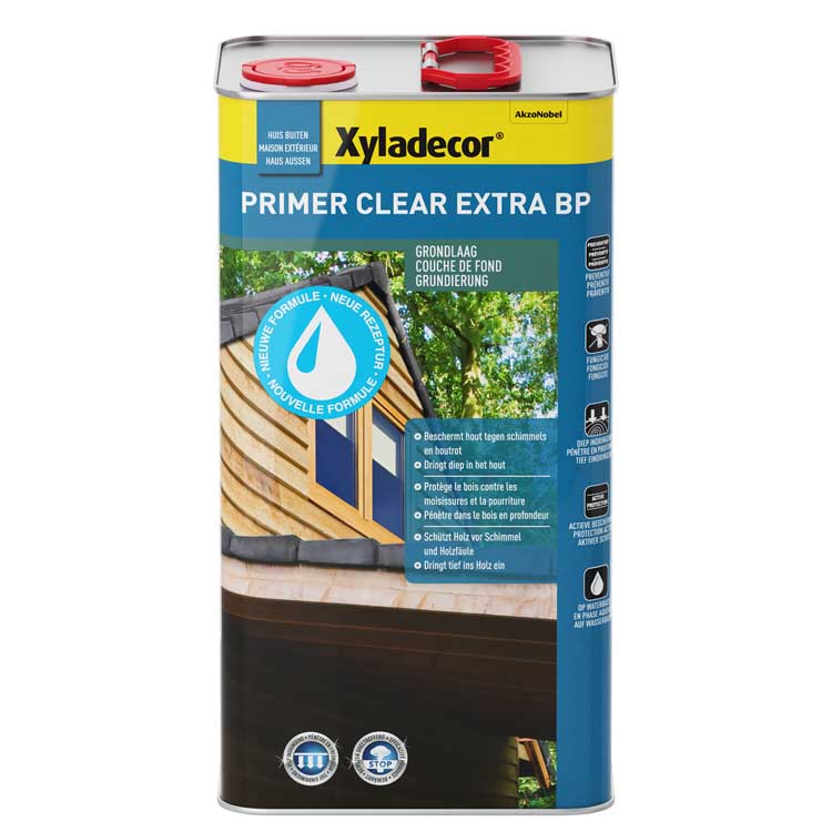 Xyladecor primer grondlaag clear extra bp 5l