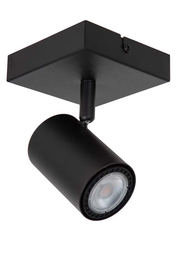 Lucide AMIGO - Wandspot / Wandlamp - 1xGU10 - Zwart