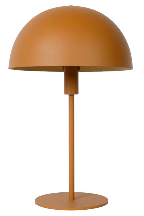 Lampe de table - Ø 25 cm - 1xE14 - Jaune Ocre