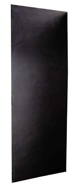 Douchewandbekleding Slate 91,4 x 243,8 cm mat zwart