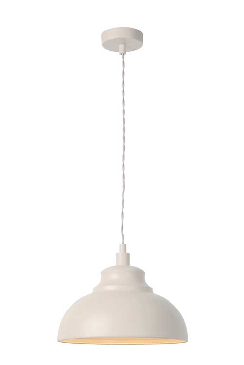 Lucide ISLA - Hanglamp - Ø 29 cm - E14 - Beige