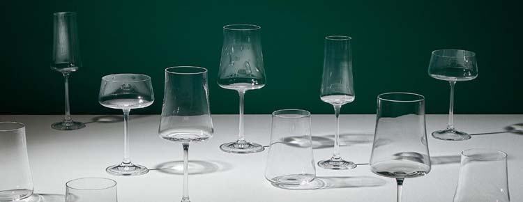Champagneglas 29 cm coupe Muze set van 4 stuks
