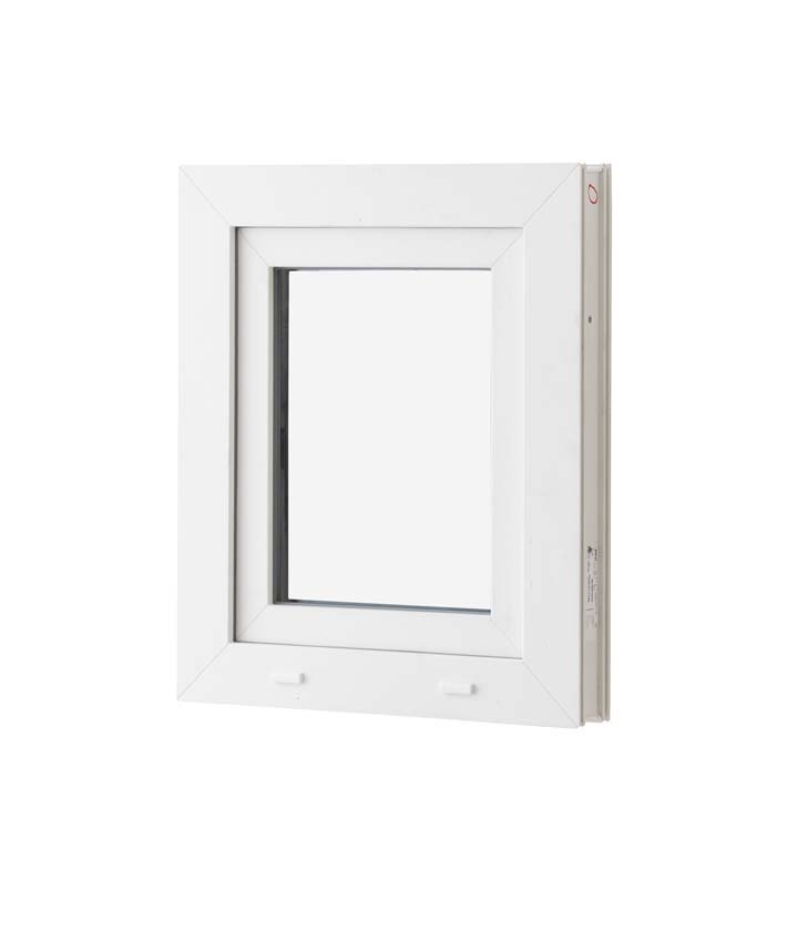 1-VAN Châssis oscillo-battant pvc Elegant blanc/bl B700xH800 mm D