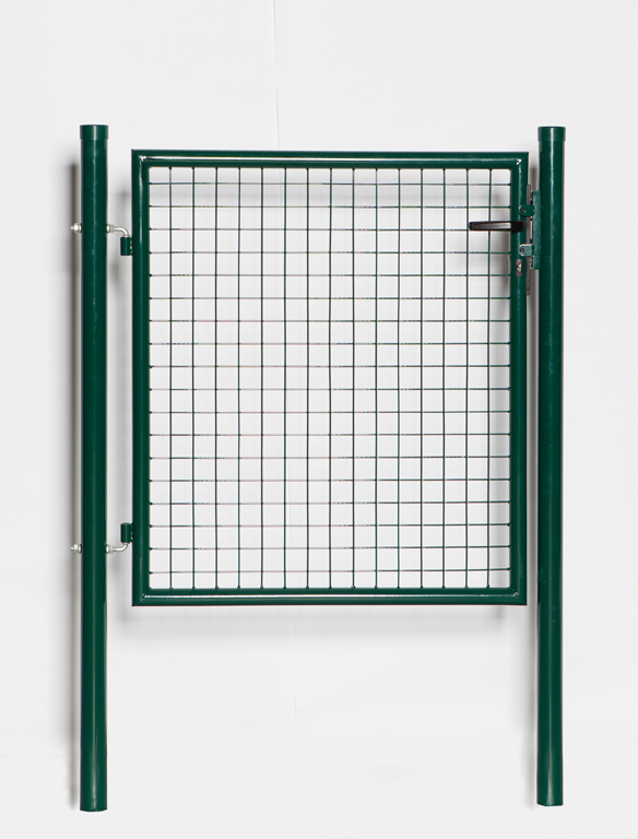 Tuinpoort enkel,groen,(hxbr)100x100cm