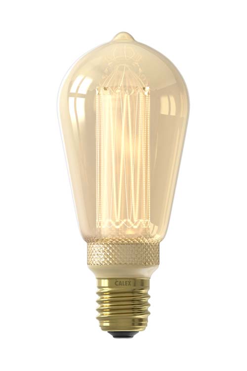 Lampe LED rustique 3.5W E27 100 lumen 1800k dimmable