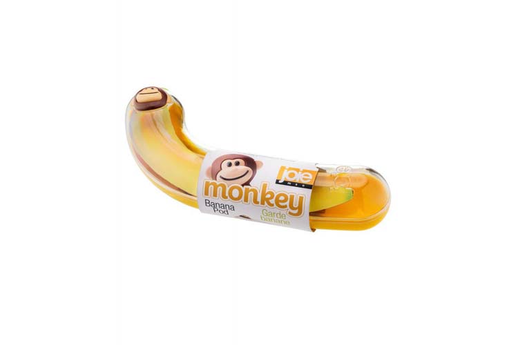 Fruitdoos Monkey banaan Joie kunststof geel 22.9 cm