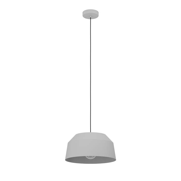 Hanglamp Asir grijs E27 D380mm