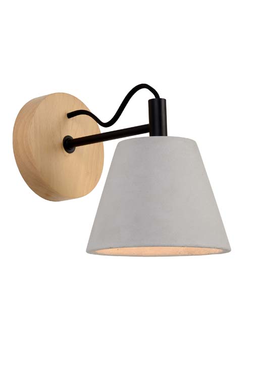 POSSIO - Wandlamp - 1xE14 - Taupe