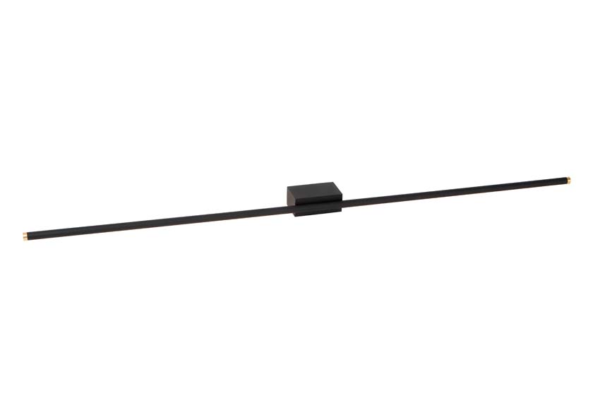 Lucide Premium MARNIK - Wandlamp - LED Dimb. - CCT - 1x18W 2700K/4000K - Zwart