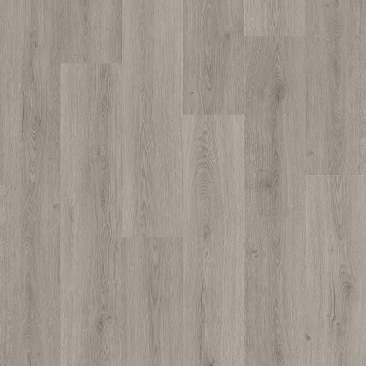 Vinyle Quick-step bloom medium planks 6mm gris Ramageux gris clair