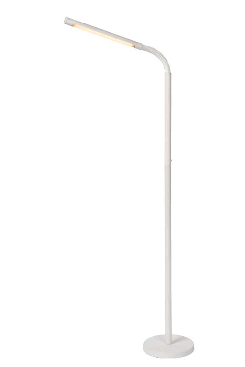 Lampadaire / lampe de lecture - LED Dim. - 3 StepDim - Blanc  119 cm