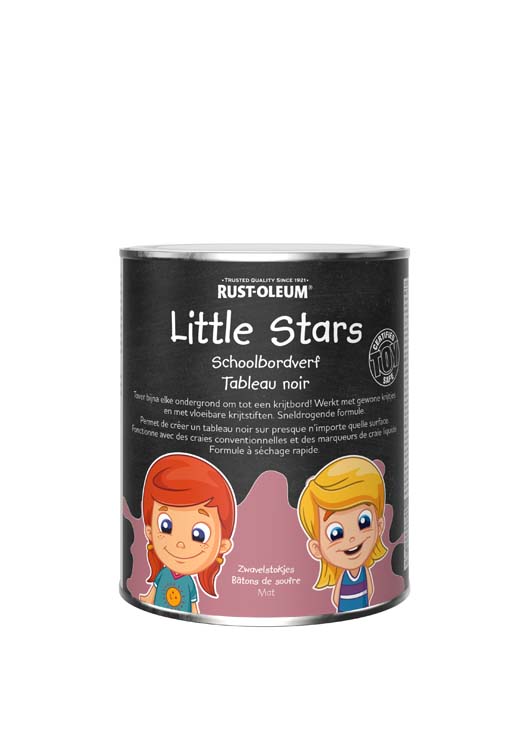 Little stars schoolbordverf zwavelstokje 0.75L