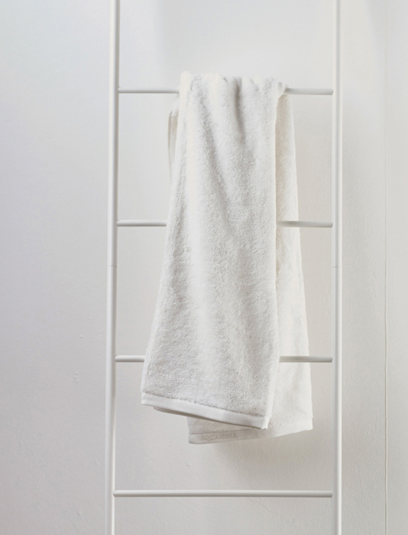 Handdoek Aquanova London 55x100cm ivoor