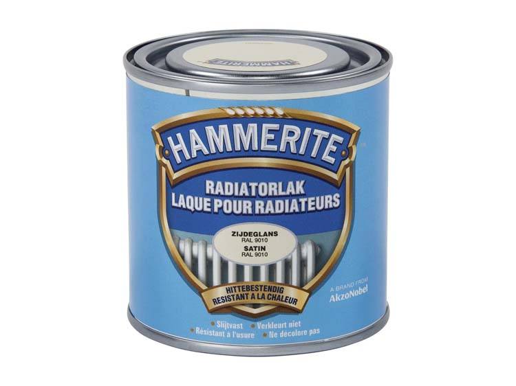 Hammerite radiatorlak 0,25l zuiver wit