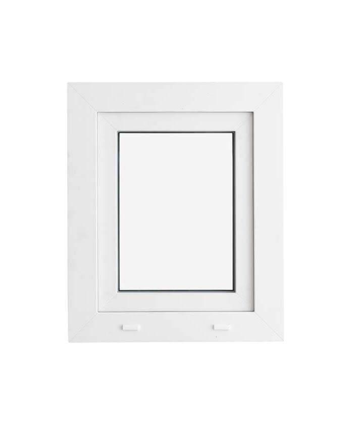 1-VAN Châssis oscillo-battant pvc Elegant blanc/bl B700xH800 mm G