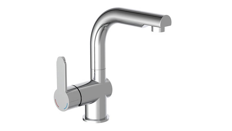 Robinet de lavabo Levi 22cm chrome