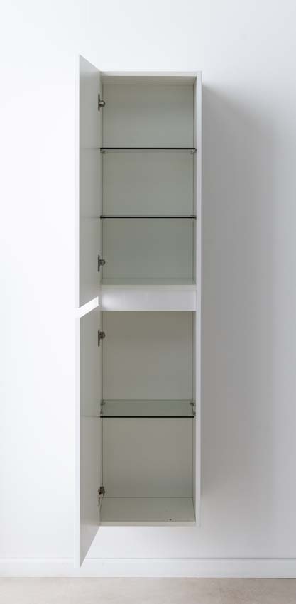 Armoire colonne Tony blanc