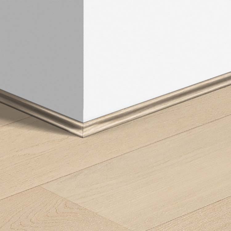 Quick-Step moulure parquet chêne blanc Antarctique xtra mat 17x17x2400