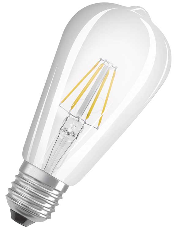 Lampe LED filament E27 2W 2700K 250LM dia 64MM