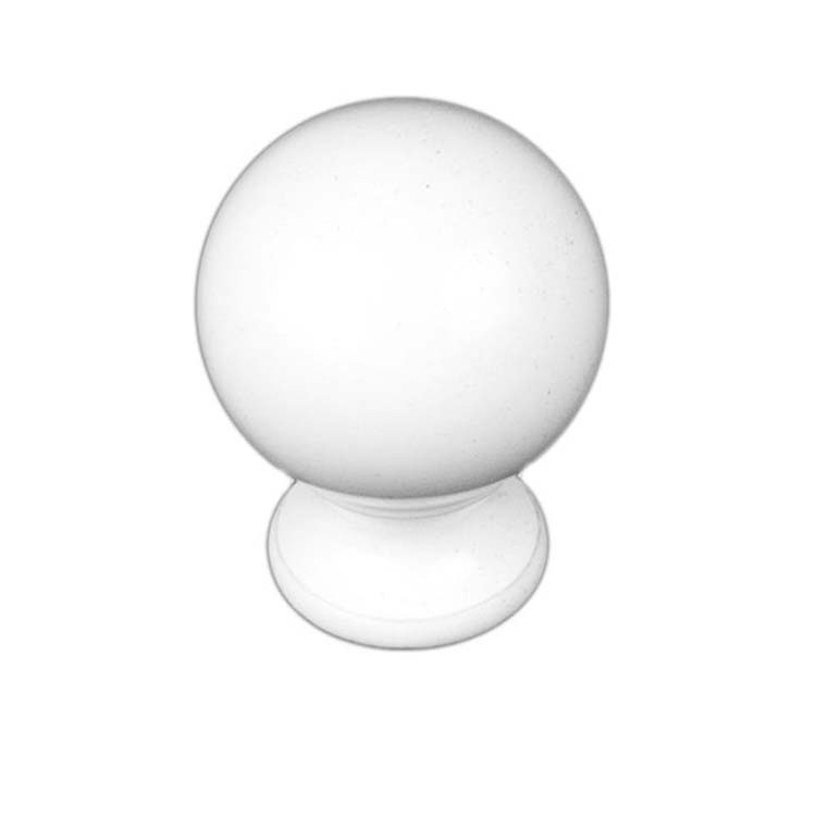 Tirant de meuble boule 725 . 26mm blanc