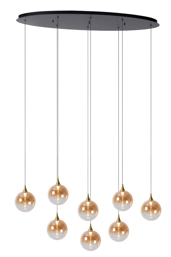 GISELA - Suspension - LED Dim. - 8x3,9W 2700K - Ambre