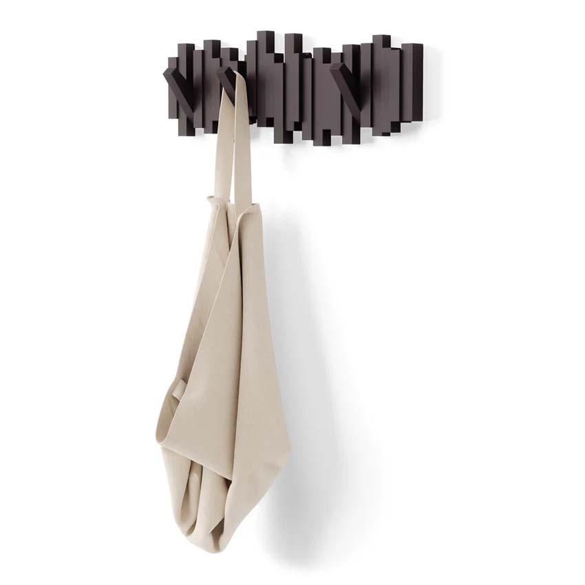 Patère Umbra Sticks Espresso 49x18cm