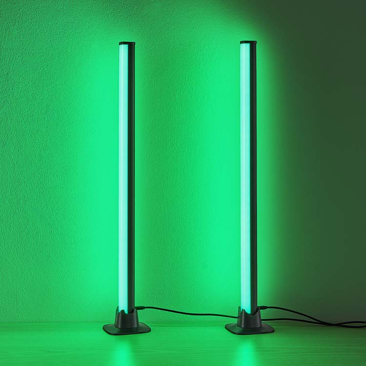 Tafellamp 2x4W RGB Hoogte 55 cm