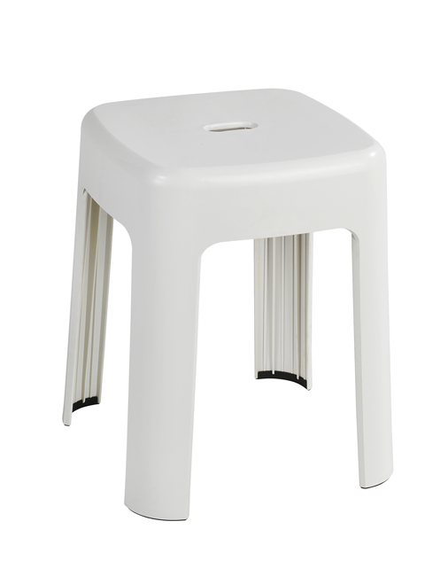 Chaise pour baignoire Wenko Alaska 37x37x45,5cm blanc