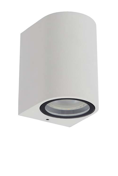 Wandspot Buiten - 1xGU10 - IP44 - Wit