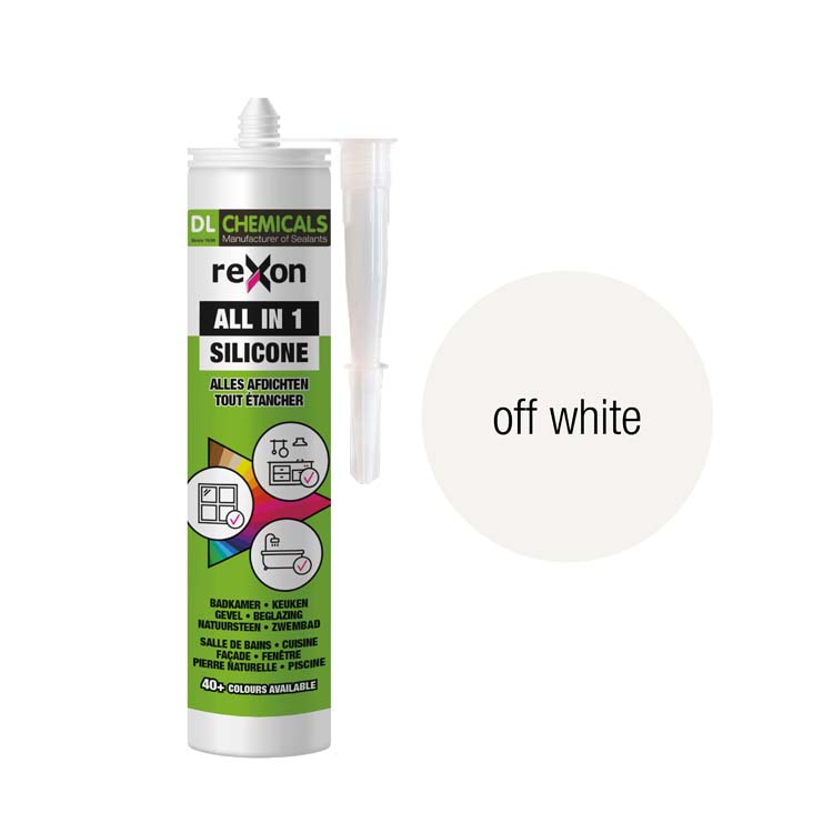 All-in 1 silicone 290ml off white résistant à l'eau