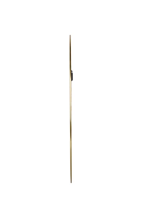 Spiegel metaal goud D50 cm