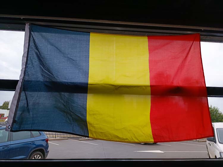 EK 2024 Belgique drapeau belge