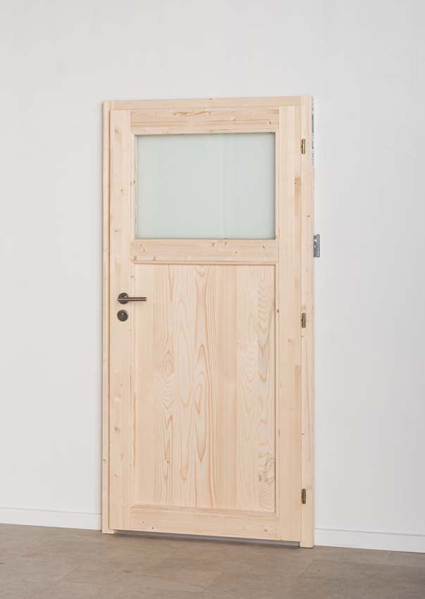 Porte extérieure en bois Sorin L 980 x H 1980 mm G