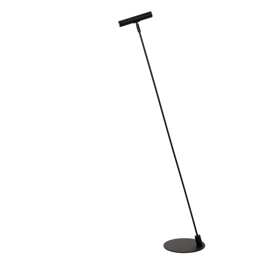 Lucide ALEC - Lampadaire - LED - G9 - 1x3W 2700K - Des anneaux interchangeables inclus - Noir