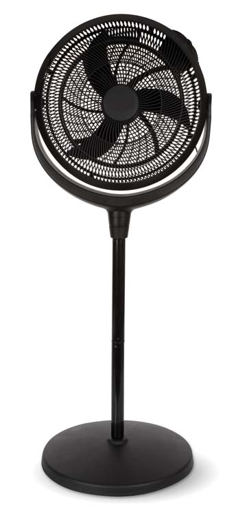 Ventilator 2-in-1 tafel of staand 40cm zwart